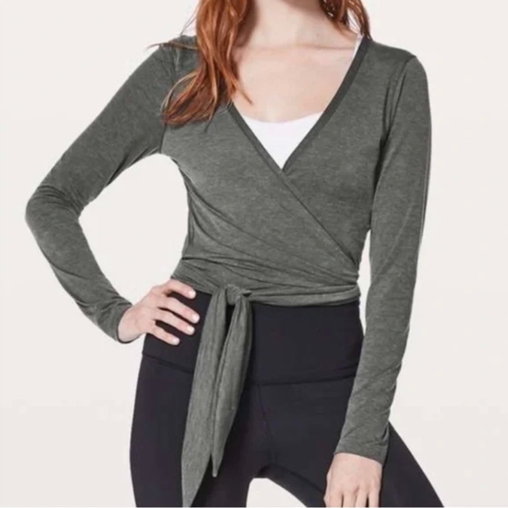 Lululemon wrap top